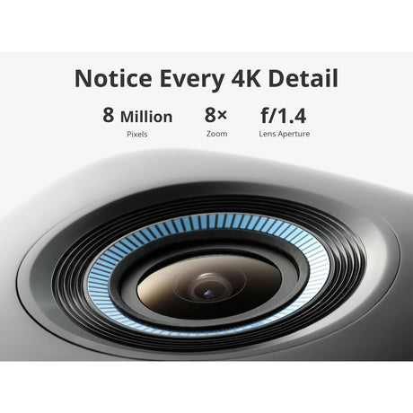 Eufy eufycam s330 (eufycam 3) add-on camera (wit, geïntegreerd zonnepaneel)