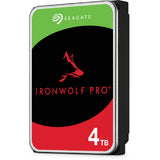 Seagate ironwolf pro 4 tb harde schijf (st4000nt001, sata 600, 24 7)