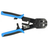 Delock rj45 crimp + cut set krimptang (zwart blauw)