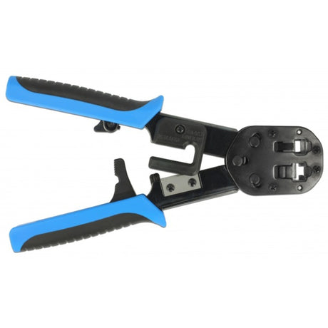 Delock rj45 crimp + cut set krimptang (zwart blauw)