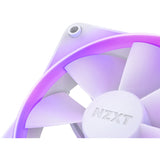 Nzxt f120 rgb case fans (wit, 3 stuks, 120 x 120 x 26 mm, incl. controller)