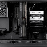 Silverstone alta f2 big tower behuizing (zwart | 4x usb-a | 1x usb-c | tempered glass)