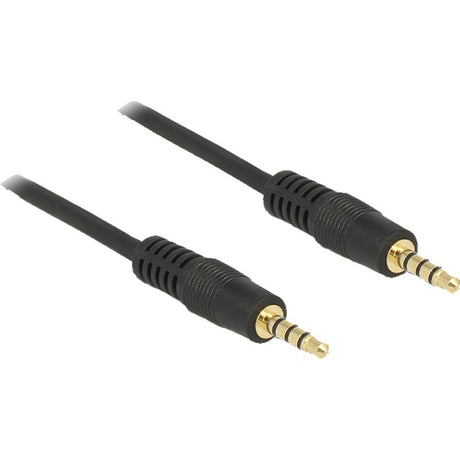 Delock 3,5 mm kabel (zwart, 1 meter)