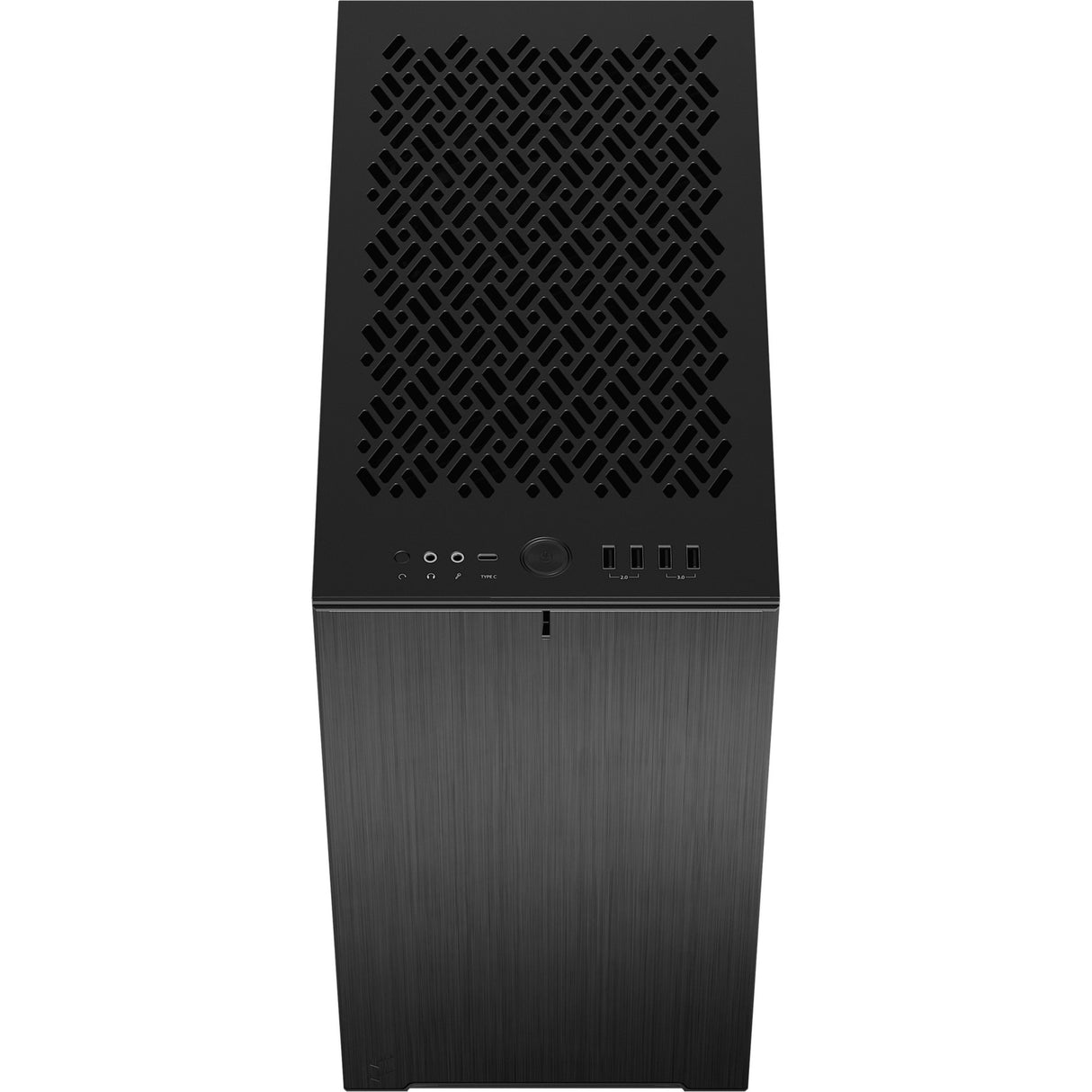 Fractal design define 7 mini black solid midi tower behuizing (zwart | 4x usb-a | 1x usb-c)