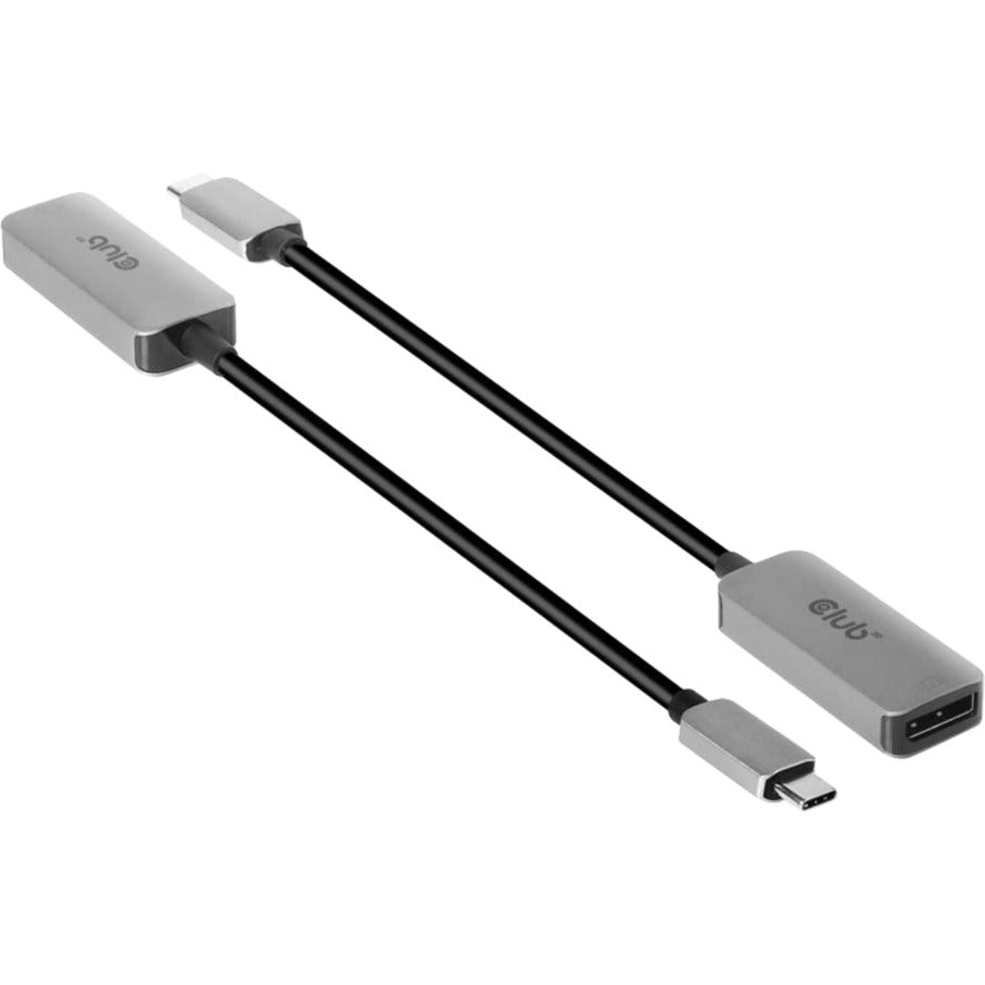 Club 3d usb-c naar displayport 1.4 actieve adapter (grijs)
