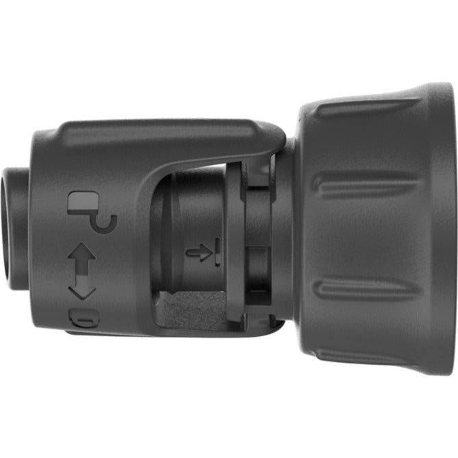 Gardena micro-drip-system kraanverbindingsstuk 13 mm (1 2 ) – 3 4 schroefdraad kraanstuk (donkergrijs)