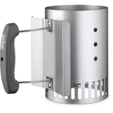 Weber rapidfire compact brikettenstarter houtskoolstarter (zilver)