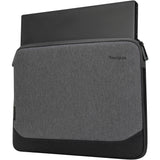Targus cypress 13-14 eco sleeve laptoptas laptophoes (grijs)