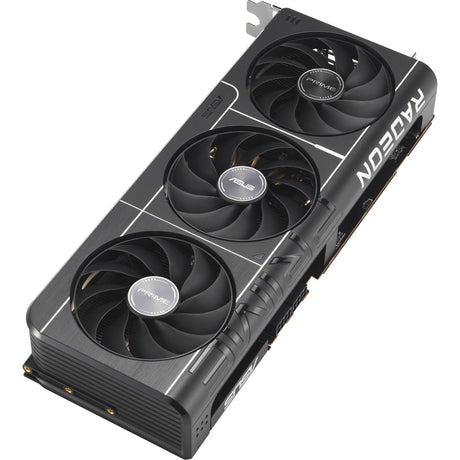 Asus prime radeon rx 9070 oc grafische kaart (grijs, 3x displayport, 1x hdmi, rdna4)