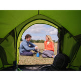 Coleman darwin 2 plus blackout tent – 2 persoons koepeltent - blackout bedroom technology – met luifel - groen