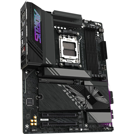 Gigabyte x870e aorus elite wifi7 socket am5 moederbord (zwart, raid, 2.5gb-lan, wi-fi 7, bt, sound, atx)