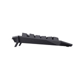 Trust gxt 836 evocx rgb gaming toetsenbord (zwart, us lay-out (qwerty), membraan, 100%, rgb)