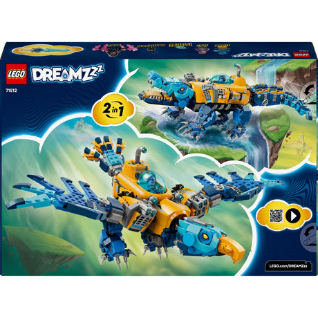 Lego dreamzzz - krokodilonderzeeër constructiespeelgoed (71512)