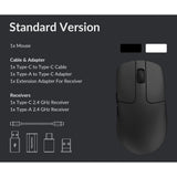 Keychron m2 wireless gaming muis (zwart)