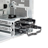 Chieftec uni bs-20b-op mini tower behuizing (zwart | 3x usb-a | 1x usb-c)