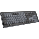 Logitech mx mechanical toetsenbord (zwart, us-international lay-out (qwerty), 100%, bluetooth)