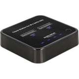 Delock m.2 docking station voor 2x m.2 sata ssd (zwart)