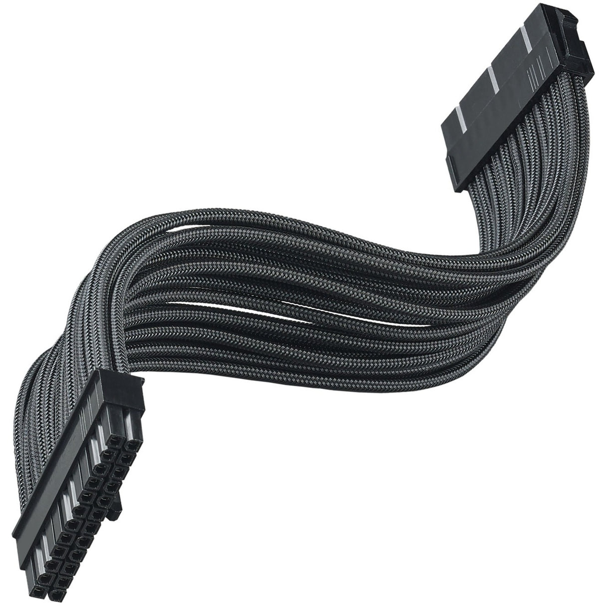 Silverstone sst-pp07e-mbb verlengkabel (zwart)