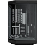 Hyte y70 midi tower behuizing (zwart | 2x usb-a | 1x usb-c | tempered glass)