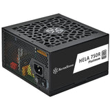 Silverstone hela 750r platinum modulaire 750 watt voeding (zwart, 4x pcie)