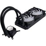 Silverstone sst-pf240-argb-v2 waterkoeling (zwart, incl. rgb controller)