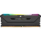 Corsair vengeance rgb pro sl 16 gb ddr4-3200 (2x 8 gb) werkgeheugen (zwart, cmh16gx4m2e3200c16, xmp 2.0)