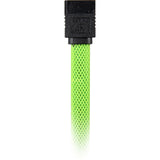 Sharkoon sata iii sleeve kabel (groen, 0,6 meter)