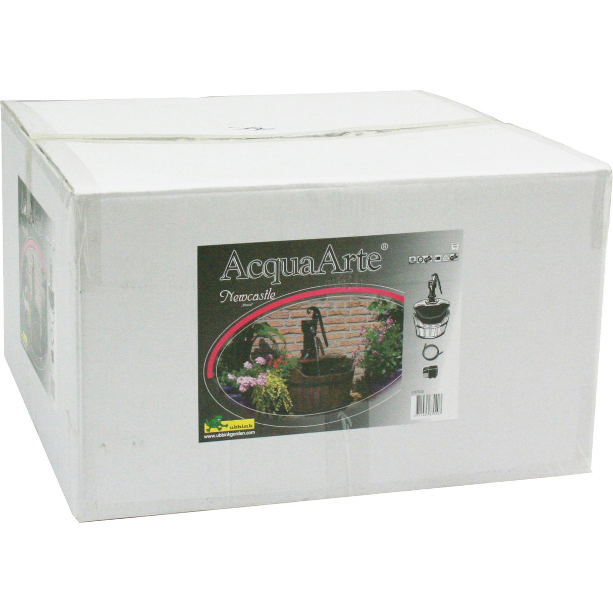 Ubbink acquaarte - newcastle waterornament (bruin zwart)
