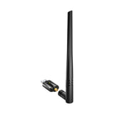 Cudy ac1300 wi-fi high-gain usb wlan adapter (zwart)
