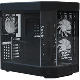 Hyte y60 midi tower behuizing (zwart | 3x usb-a | tempered glass)
