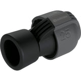Gardena verbindingsstuk 25 mm x 1 binnendraad (zwart grijs, 2762-20)