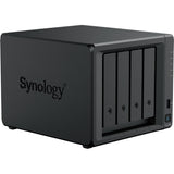 Synology diskstation ds925+ nas (zwart, 2x 2.5gbe lan, 2x usb 3.2 gen 1)
