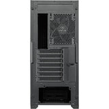 Chieftec pro midi q midi tower behuizing (zwart | 3x usb-a | 1x usb-c)