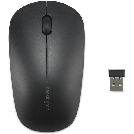 Kensington km150 eq wireless desktop set desktopset (zwart, us lay-out (qwerty), membraan, 100%, 1200 dpi)
