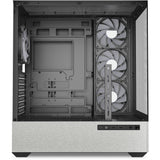 Sharkoon ak7 argb midi tower behuizing (zwart | 2x usb-a | 1x usb-c | rgb | tempered glass)