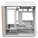 Aerocool b301a mini tower behuizing (wit | 1x usb-a | 1x usb-c | rgb)