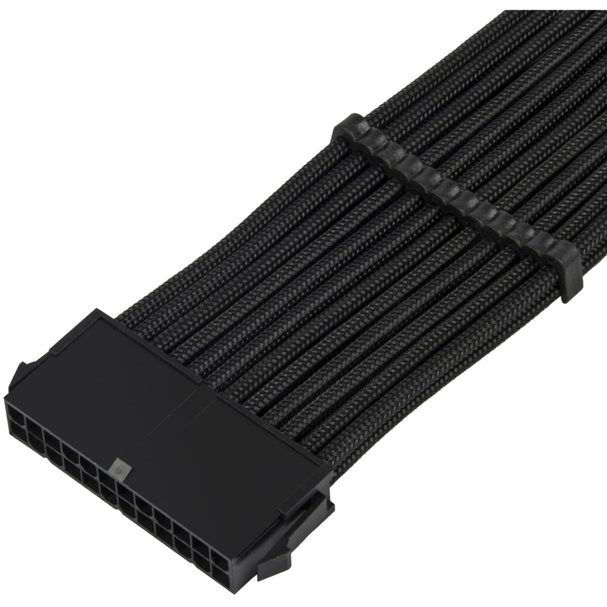Silverstone sst-pp07e-mbb verlengkabel (zwart)