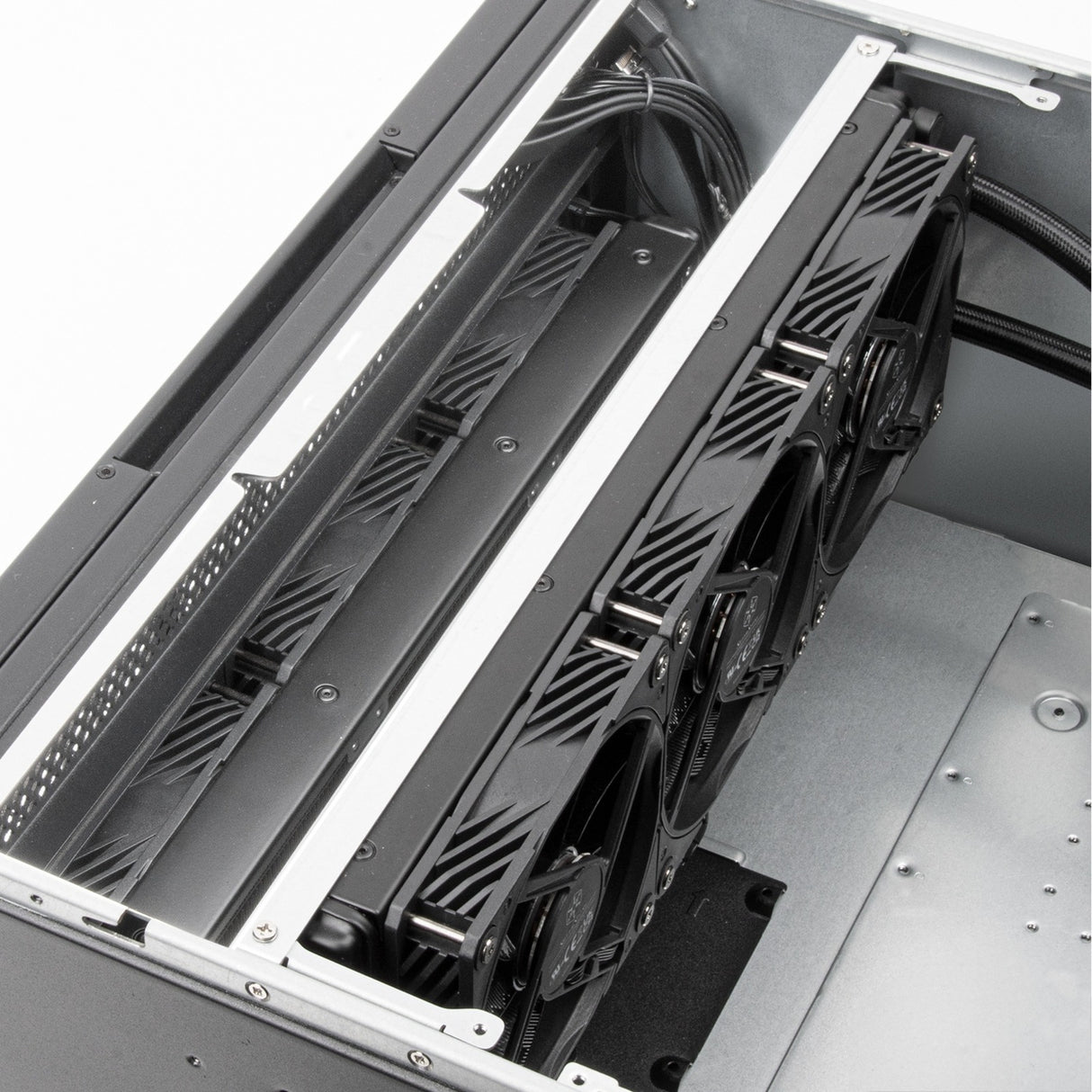 Silverstone rm52 server behuizing (zwart | 2x usb-a | 1x usb-c)