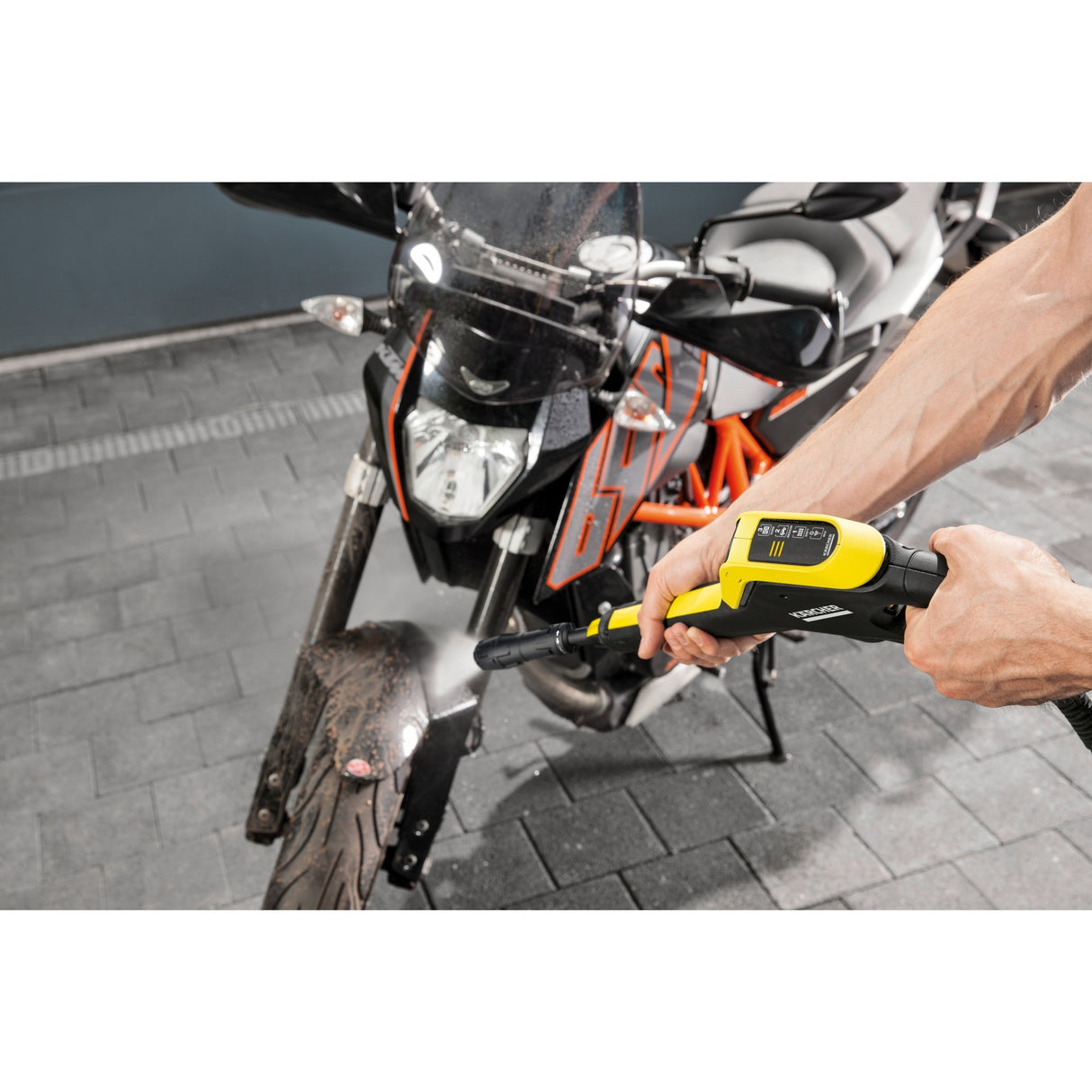 Kärcher k 4 power control hogedrukreiniger (geel zwart, 1.324-030.0)