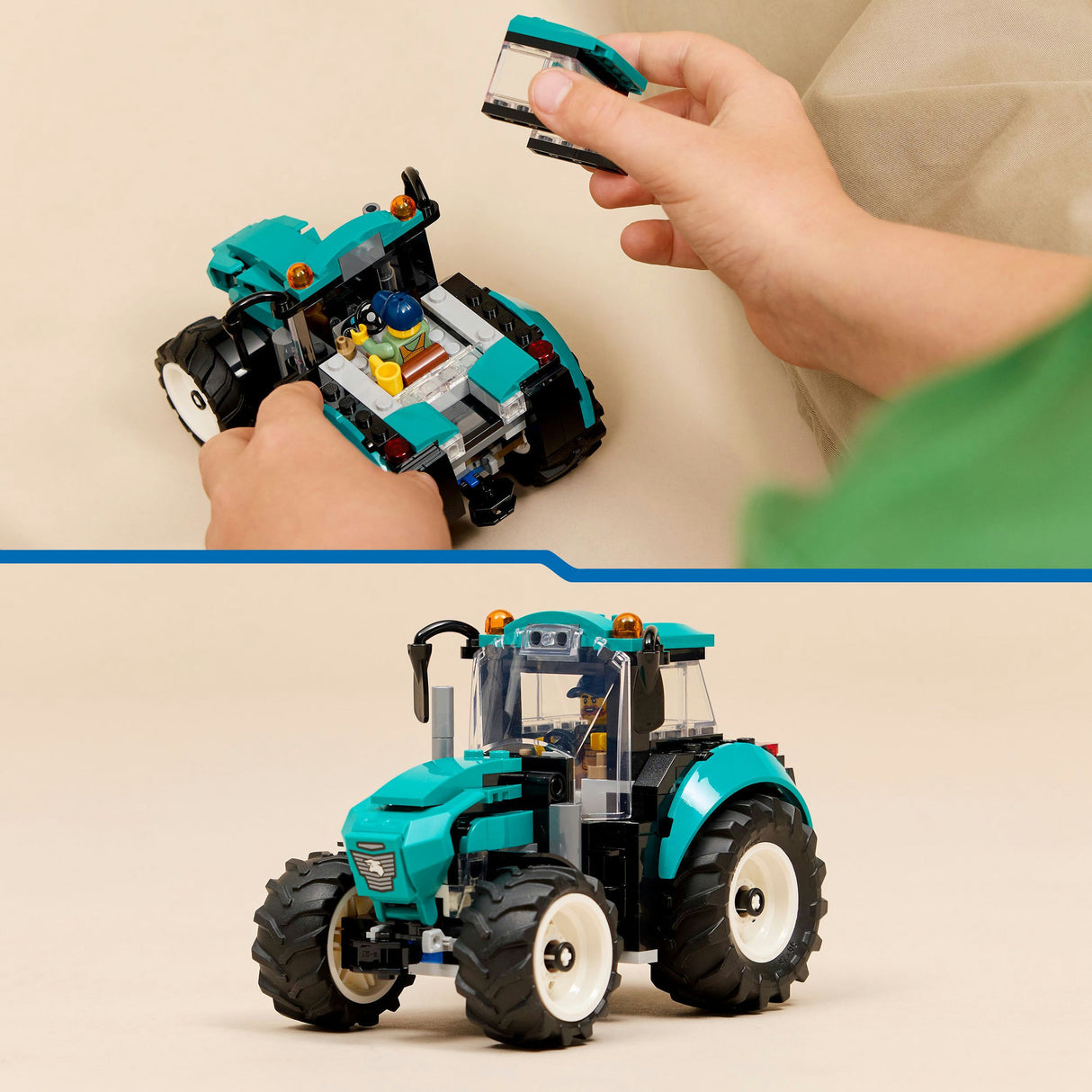 Lego city - tractor constructiespeelgoed (60498)