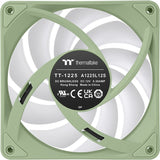 Thermaltake ct120 ex reverse argb sync pc cooling fan matcha green (3-fan pack) case fans (lichtgroen, 3 stuks, 120 x 120 x 25 mm, pwm)