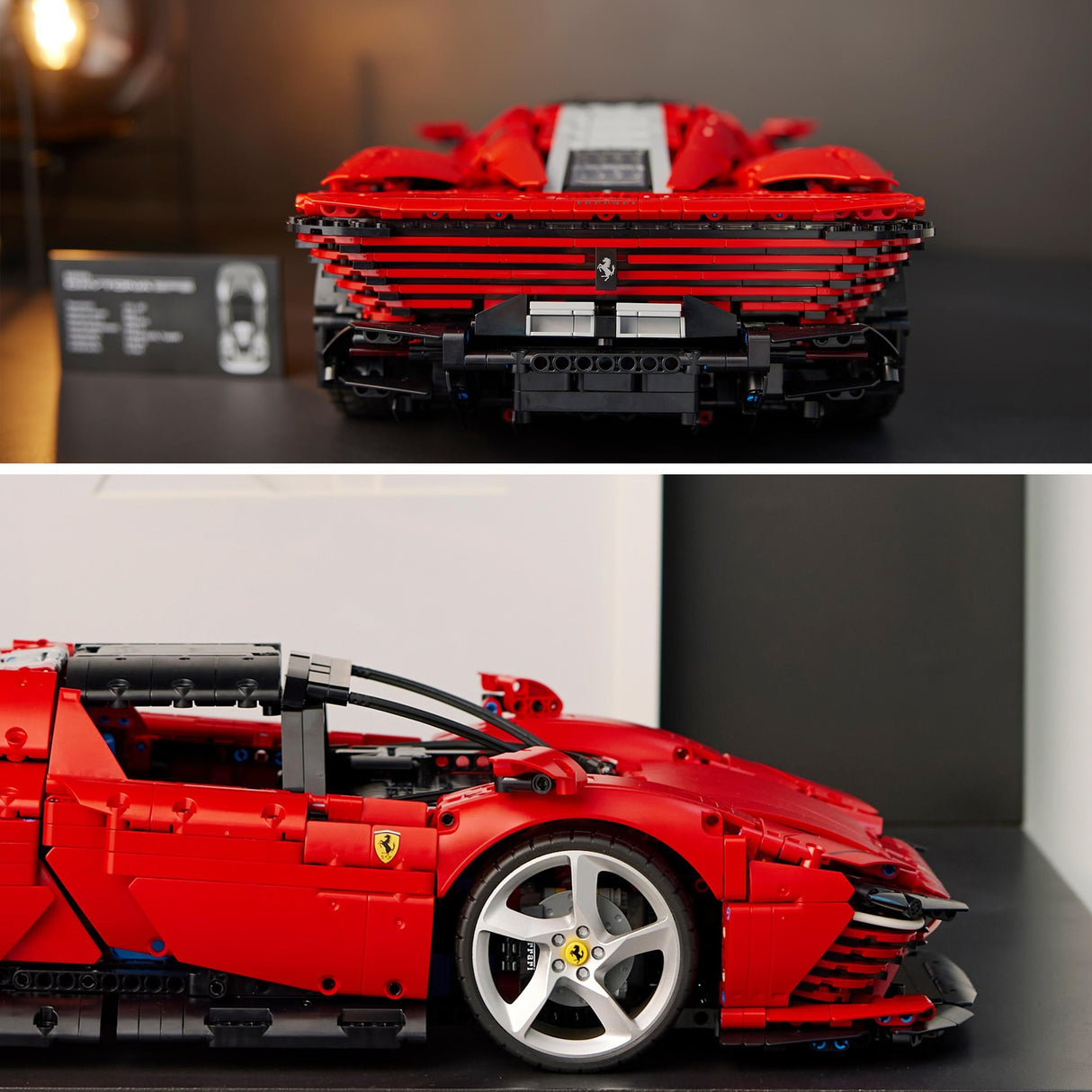 Lego technic ferrari daytona sp3 raceauto collectible voor volwassenen - 42143