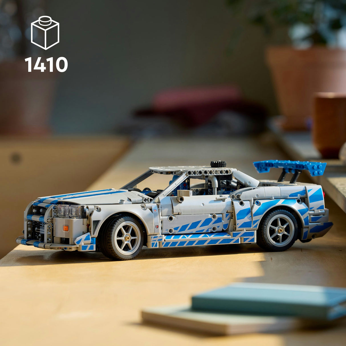 Lego ® technic 2 fast 2 furious nissan skyline gt-r (r34) auto - 42210