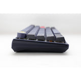 Ducky one 3 cosmic blue sf rgb mechanisch toetsenbord (donkerblauw, us lay-out (qwerty), cherry mx red, 65%, rgb leds, double-shot pbt, hot-swappable, quack mechanics)