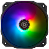 Silverstone shark force 160 argb case fan (zwart, 160 x 160 x 25 mm, pwm)