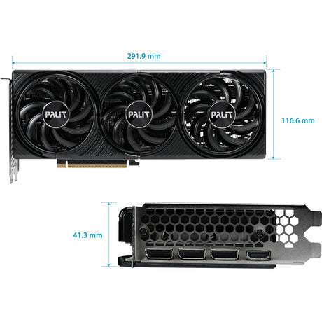 Palit geforce rtx 5070 infinity 3 oc grafische kaart (dlss 4, 3x displayport, 1x hdmi 2.1)