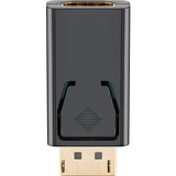 Goobay adapter displayport > hdmi (zwart, passief, verguld)