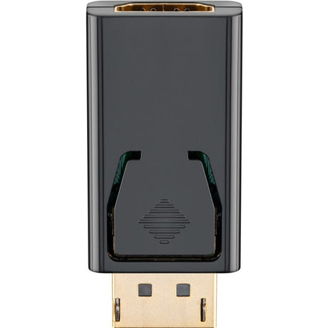 Goobay adapter displayport > hdmi (zwart, passief, verguld)
