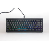 Ducky projectd tinker 65 met qmk via rgb mechanisch toetsenbord (zwart, us lay-out (qwerty), cherry mx blue, 65%, rgb leds, double-shot pbt, hot-swappable, gasket mount)