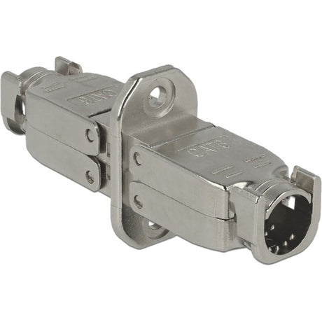 Delock koppeling voor netwerkkabel cat.6a stp (zilver)